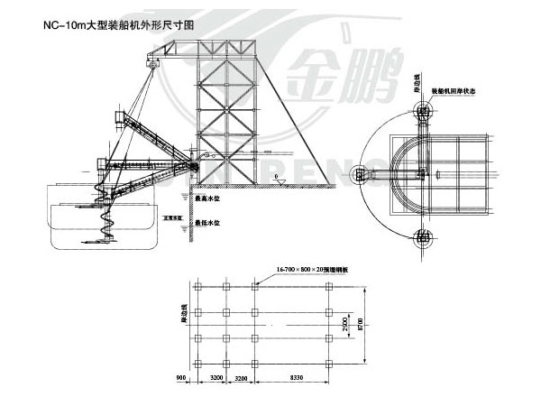 NC-10m大型裝船機